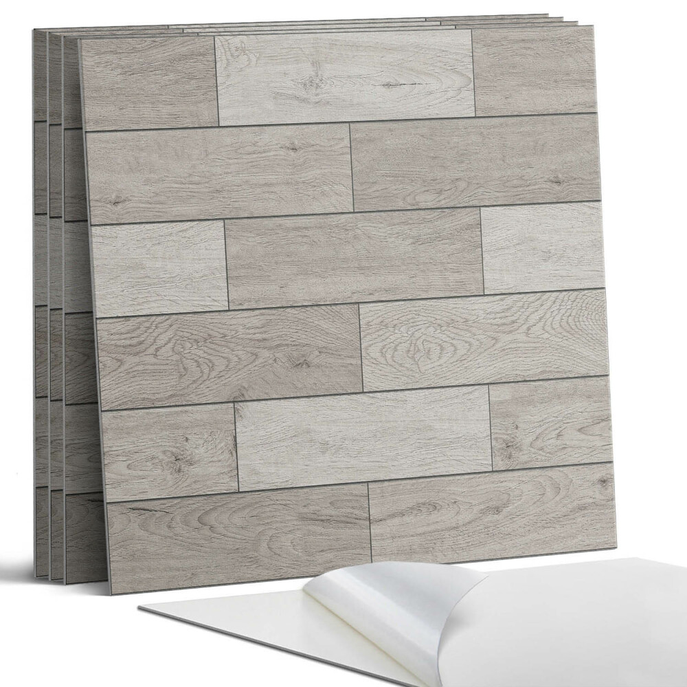 Panou decorativ pvc Plăci în nuanțe de lemn