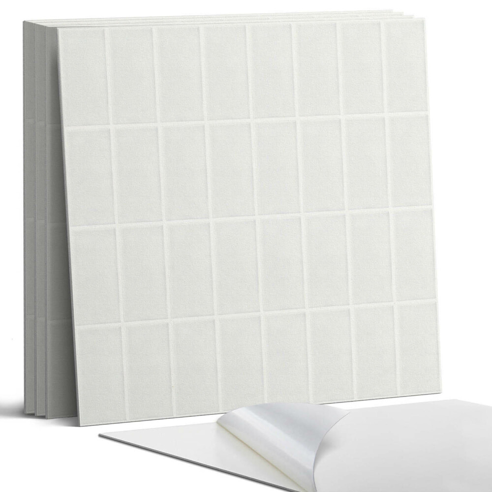 Panou decorativ bucatarie Un mozaic simplu de dreptunghiuri