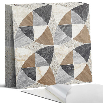 Panou decorativ perete Model geometric de țiglă