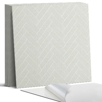 Panou perete pătrat Model în spic de hering