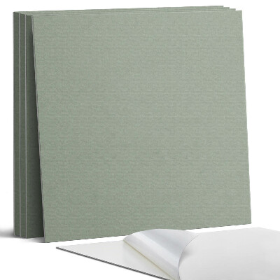 Panou perete pătrat Culoare gri-verde