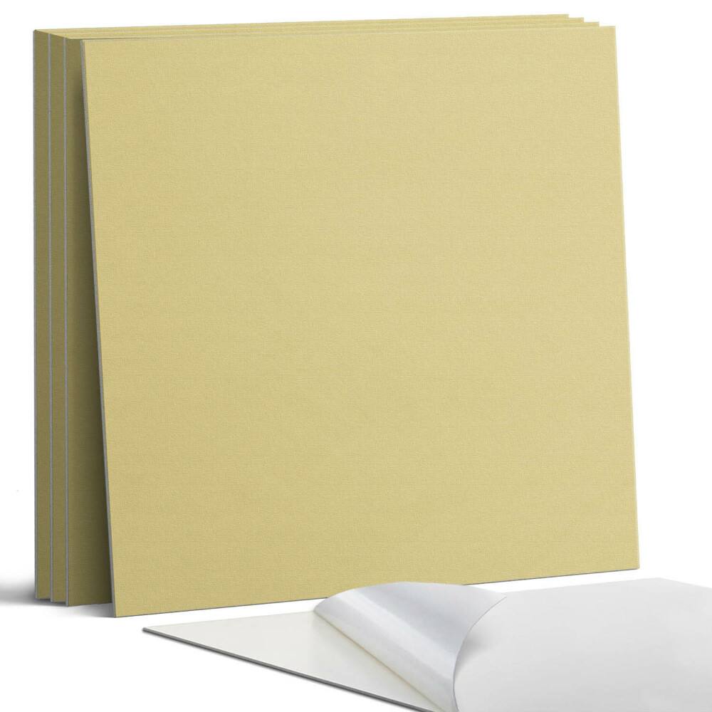 Panou perete pătrat Culoare Galben