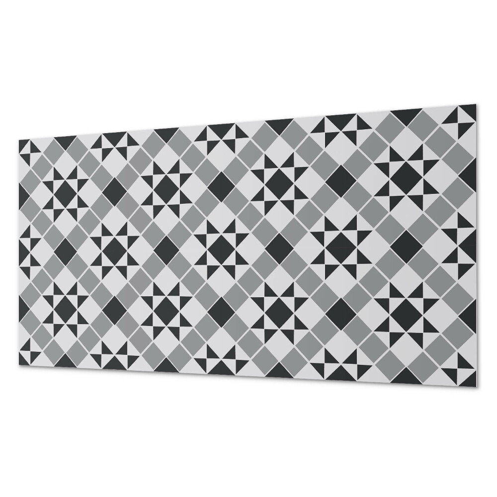 Panou de perete bucatarie Model geometric cu motiv stelar