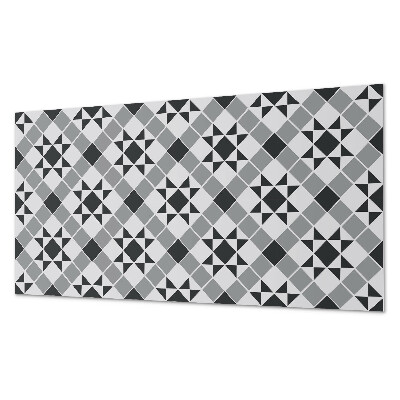 Panou de perete bucatarie Model geometric cu motiv stelar