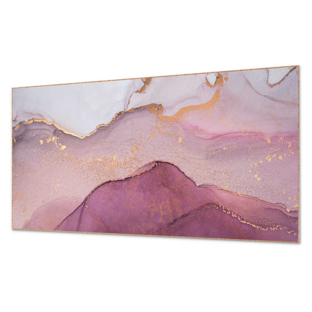 Panou decorativ pvc Peisaj abstract cu forme ondulate