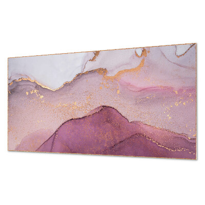 Panou decorativ pvc Peisaj abstract cu forme ondulate