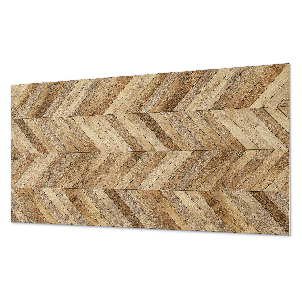 Panou de perete bucatarie Model herringbone din lemn