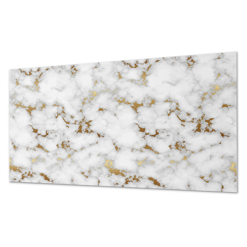 Panou de perete bucatarie Modele de marmură cu vene delicate