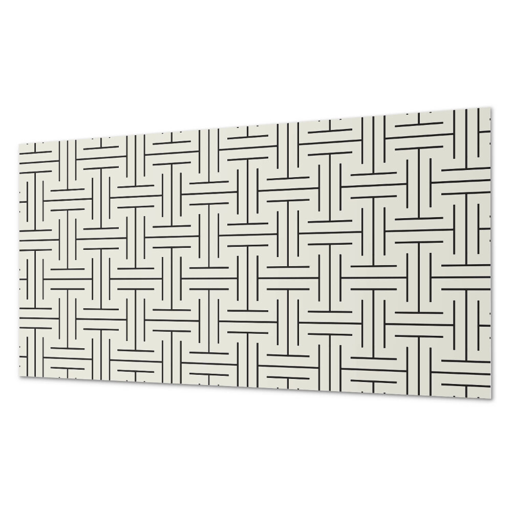 Panou perete Motiv geometric în carouri