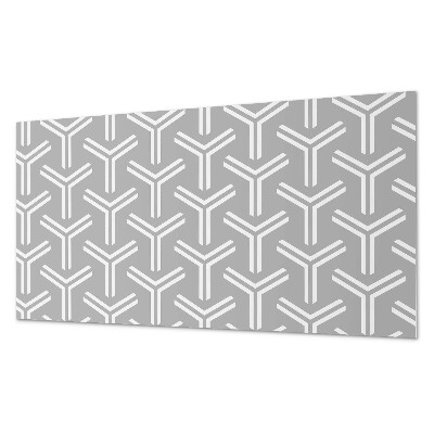 Panou de perete bucatarie Model de săgeată în geometrie