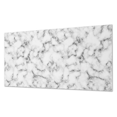 Panou de perete bucatarie Modele de marmură cu vene delicate