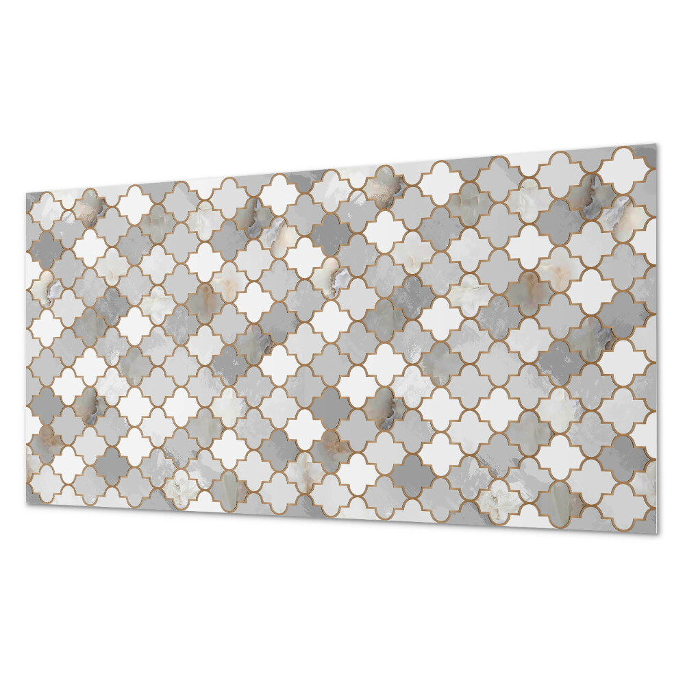 Panou decorativ pvc Forme de mozaic într-un stil armonios