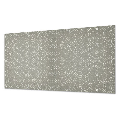 Panou perete Model floral în stil geometric