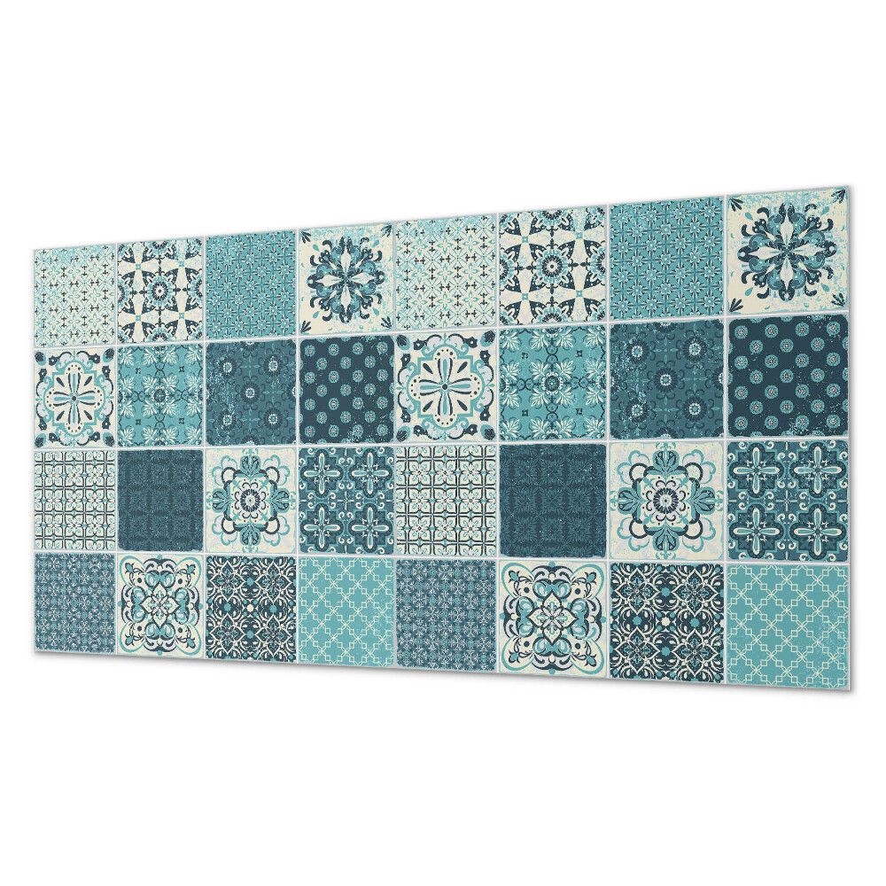 Panou de perete bucatarie Forme de mozaic în geometrie