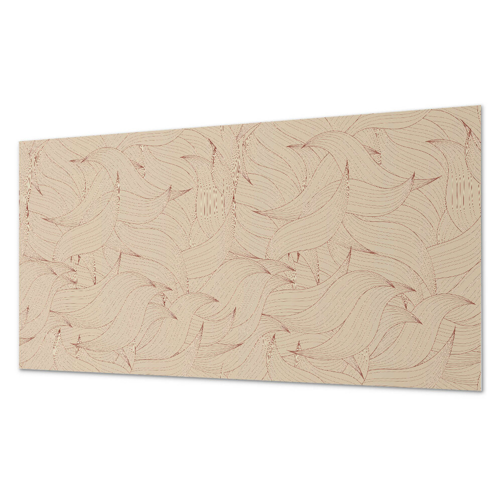 Panou perete Model de linie ondulată