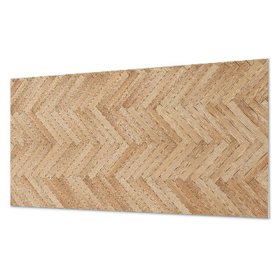 Panou perete Model în spic de hering pe podea