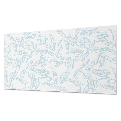 Panou de perete bucatarie Motiv subtil de frunze