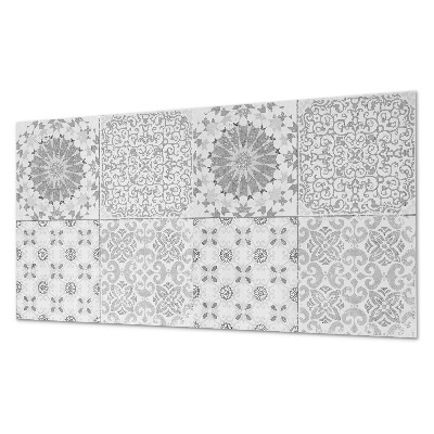 Panou de perete bucatarie Motiv geometric-floral
