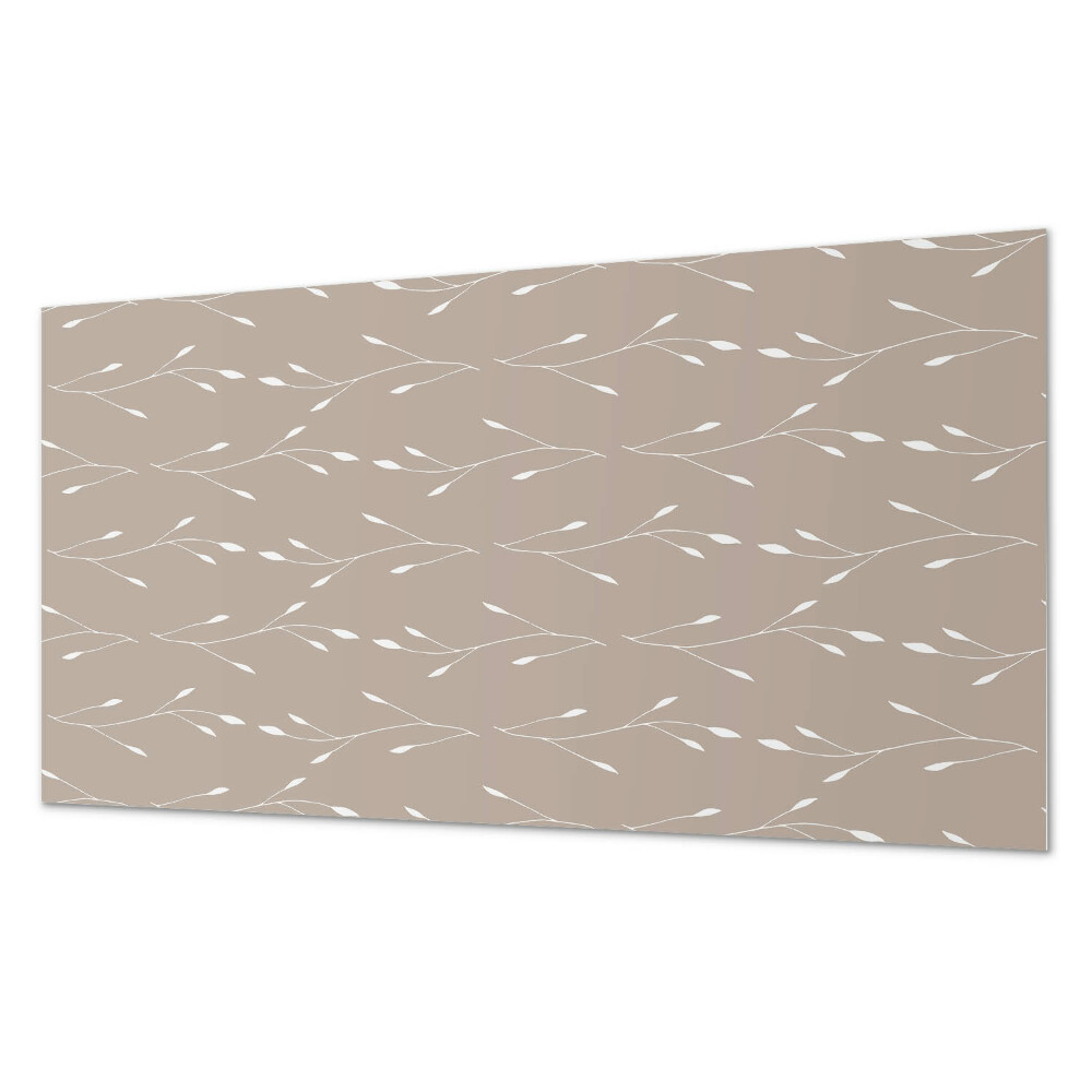 Panou decorativ pvc Motiv floral de frunze subtile