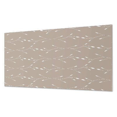 Panou decorativ pvc Motiv floral de frunze subtile