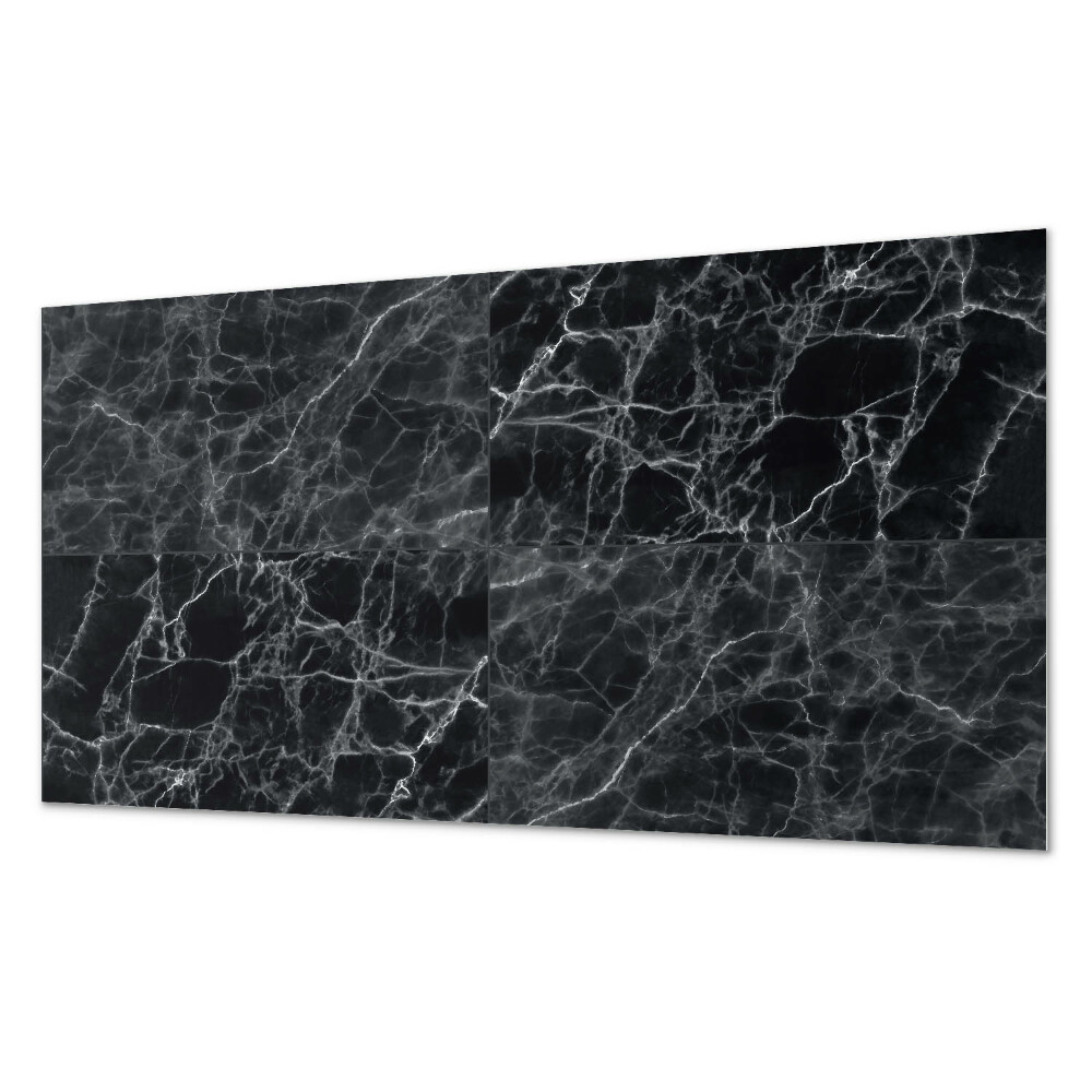 Panou de perete bucatarie Structură de marmură cu vene delicate