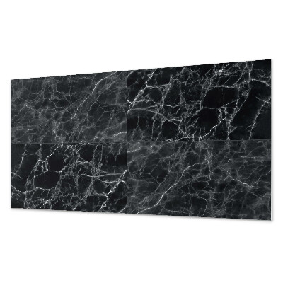 Panou de perete bucatarie Structură de marmură cu vene delicate