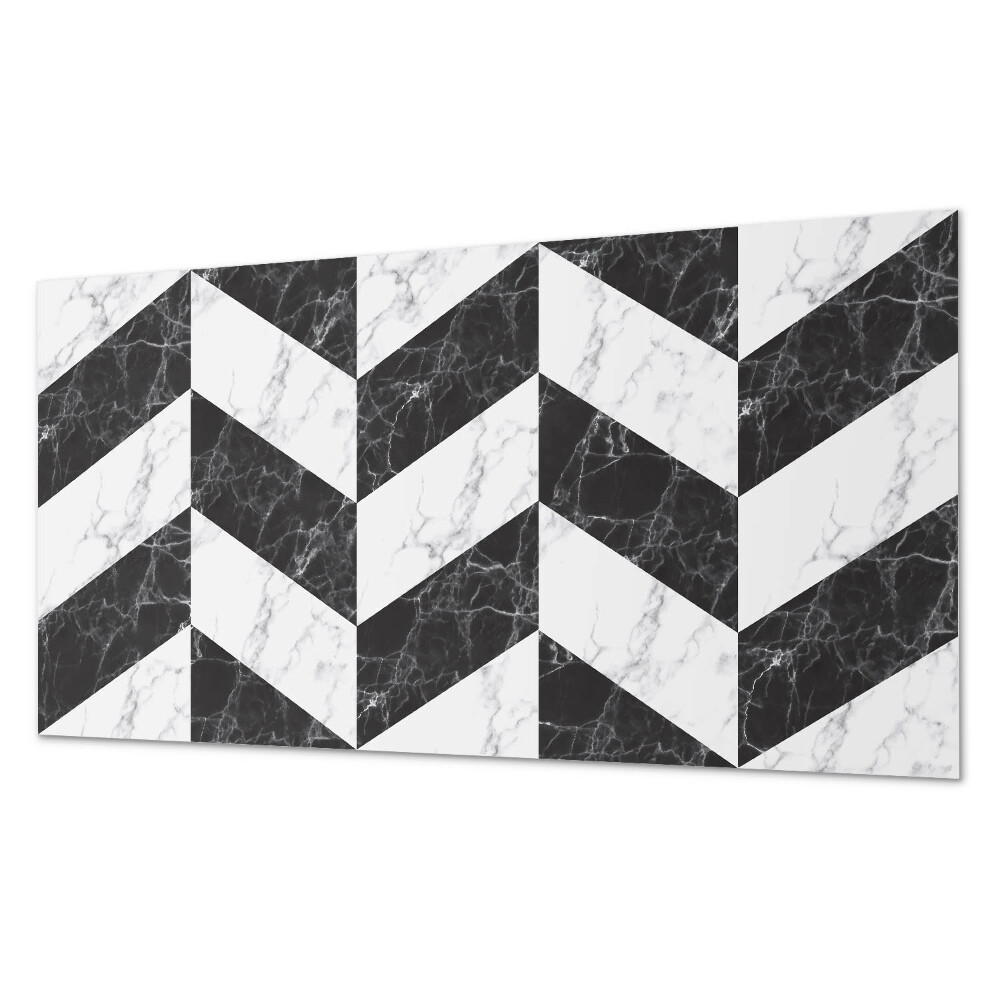 Panou decorativ pvc Marmură tip spic de hering într-un stil elegant