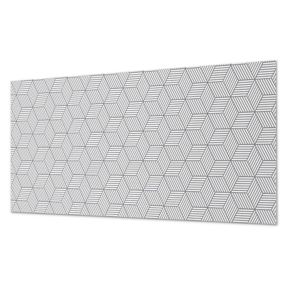 Panou decorativ pvc Frunze hexagonale într-un stil dinamic