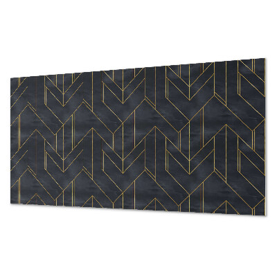 Panou decorativ pvc Model de linii și forme geometrice