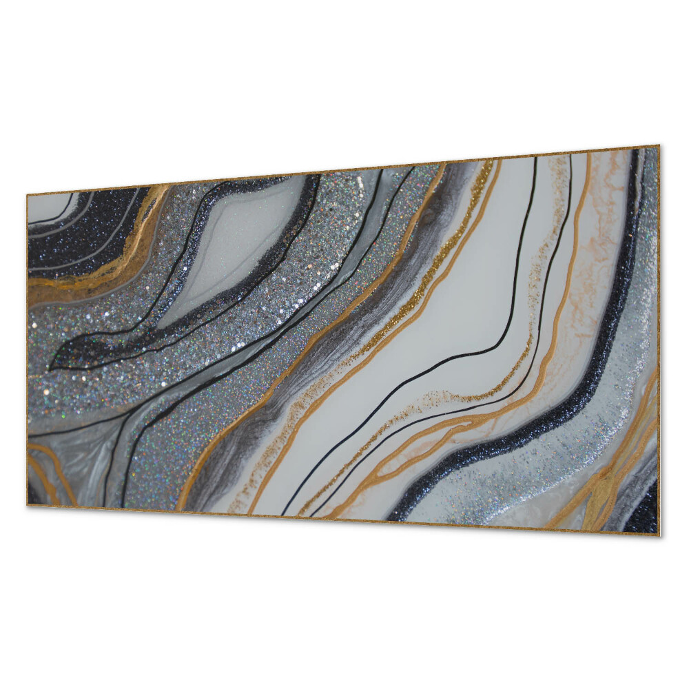 Panou decorativ pvc Valuri abstracte cu efect de lumină