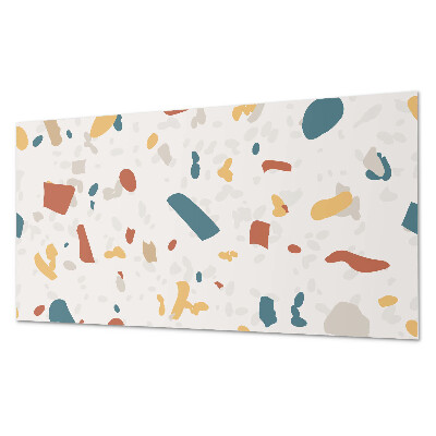 Panou de perete bucatarie Forme abstracte într-un model dinamic