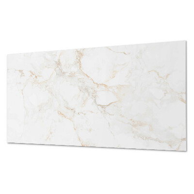 Panou de perete bucatarie Motiv de marmură într-un stil elegant