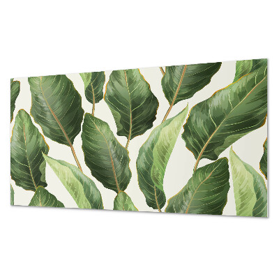 Panou decorativ pvc Model de frunze tropicale