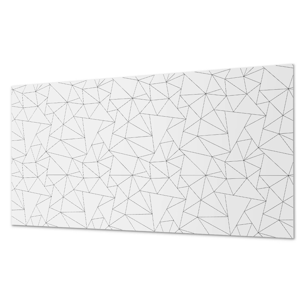 Panou perete Model de linie în formă geometrică