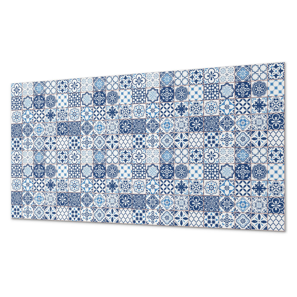 Panou de perete bucatarie Mozaicuri grilă în modele colorate