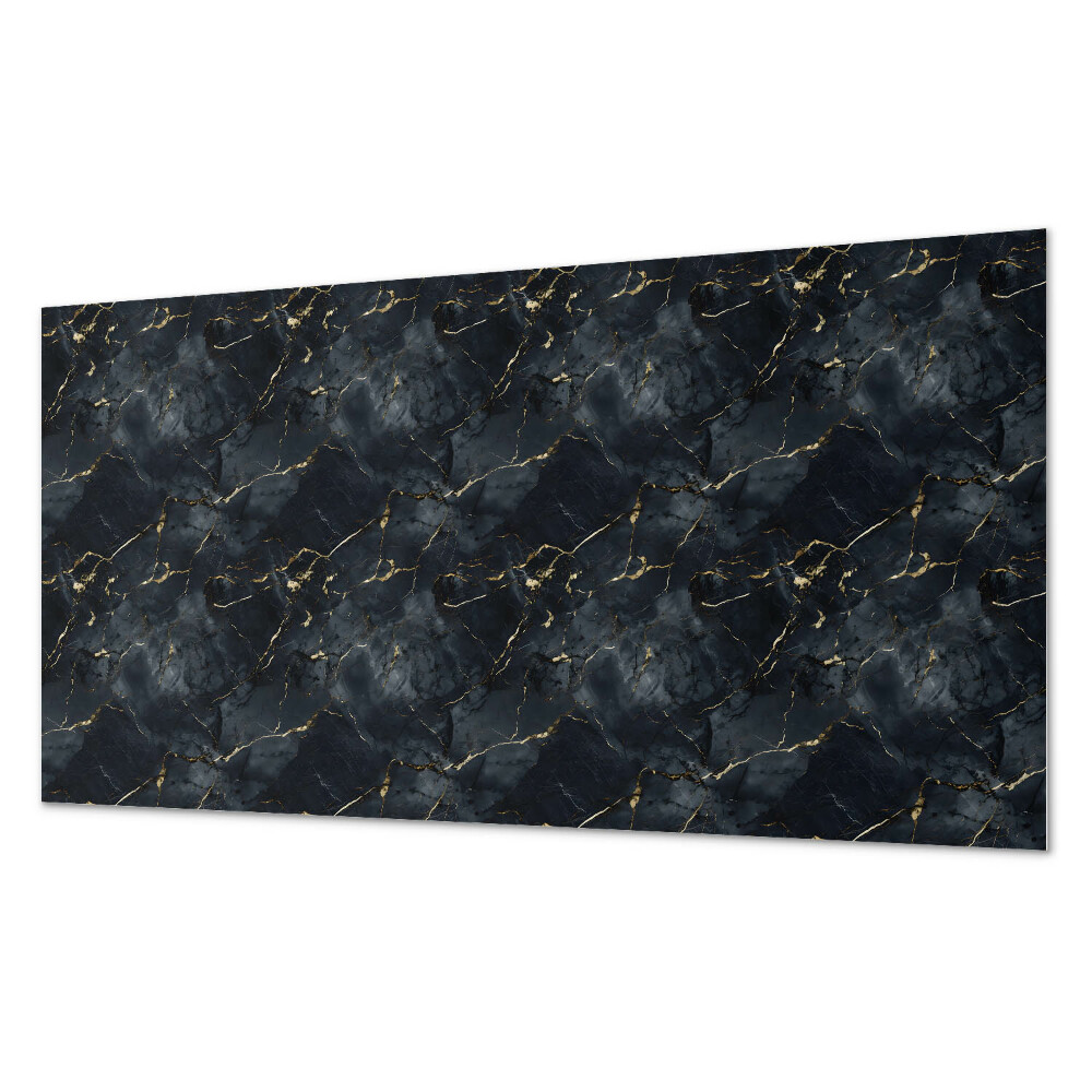 Panou de perete bucatarie Motiv de marmură cu vene delicate