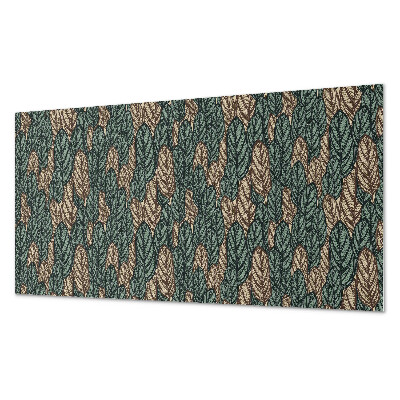 Panou decorativ pvc Frunze într-un aranjament plat