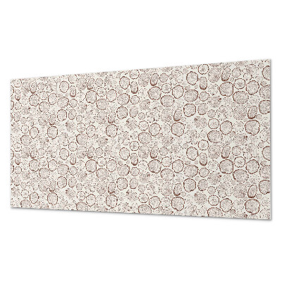 Panou de perete bucatarie Borcane rotunde în diferite forme