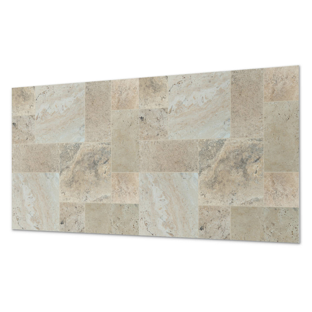 Panou de perete bucatarie Model mozaic de pietre