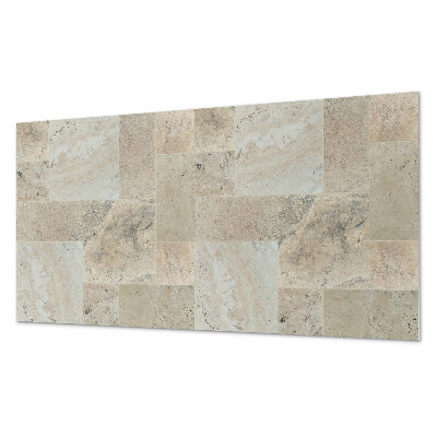 Panou de perete bucatarie Model mozaic de pietre