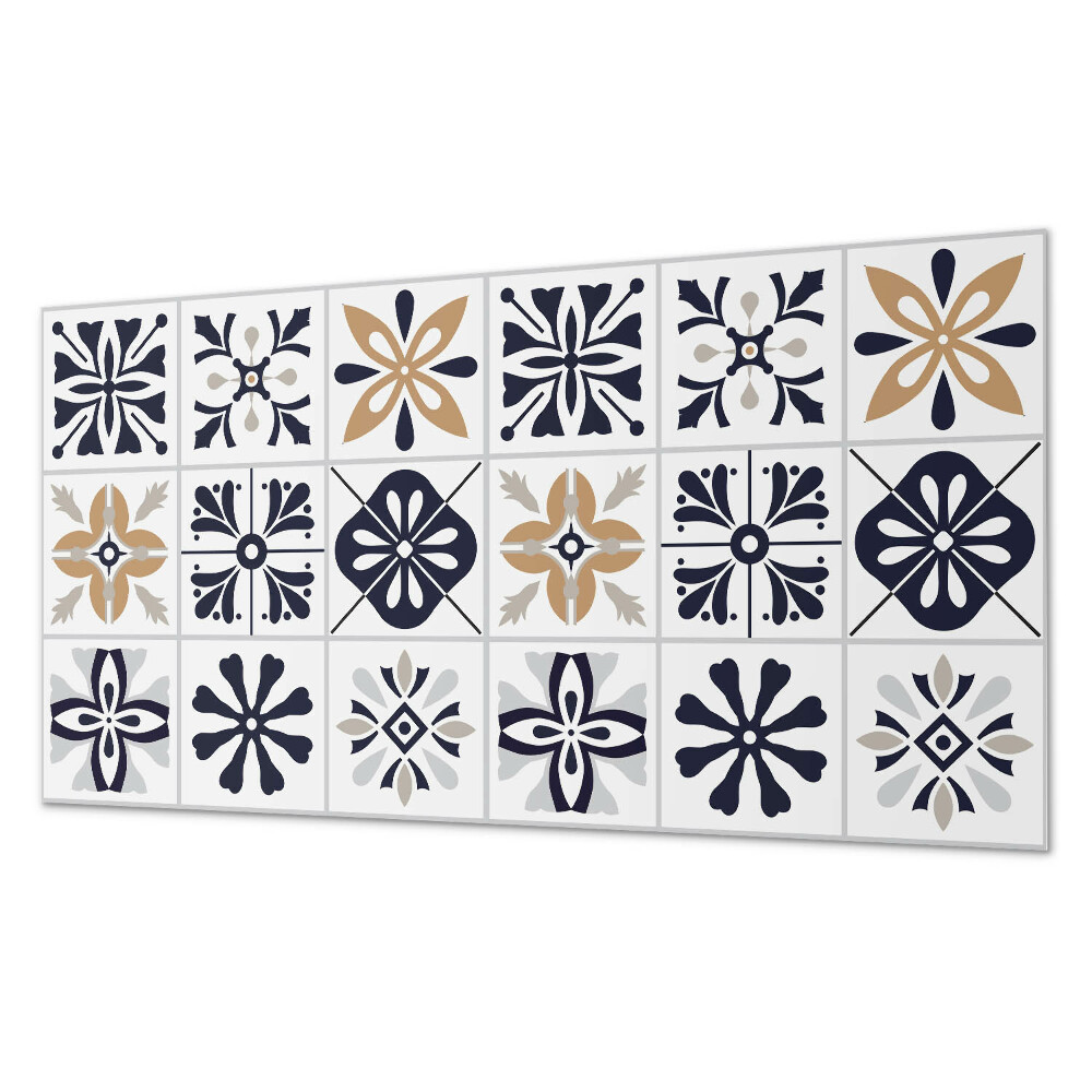 Panou perete Motive decorative de plăci