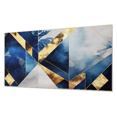 Panou de perete bucatarie Geometrie în culori