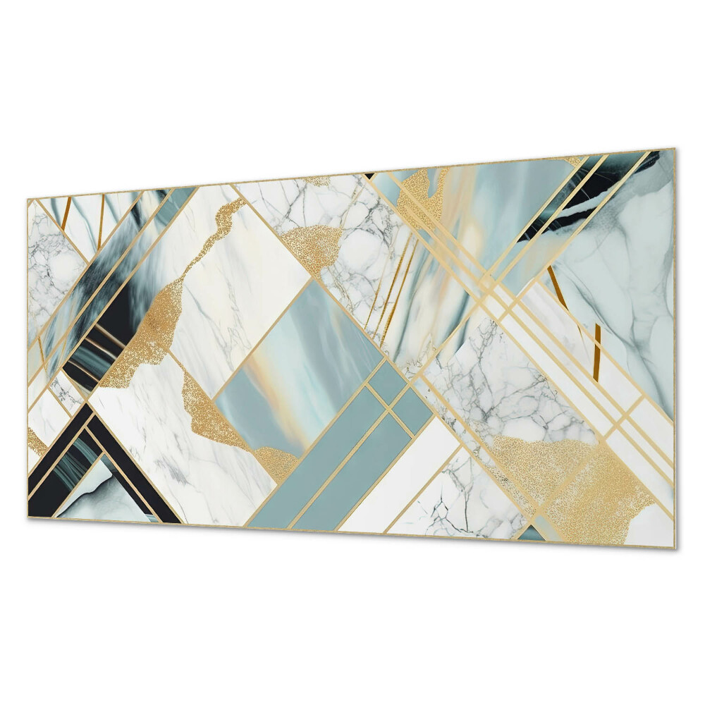 Panou decorativ pvc Forme geometrice din marmură