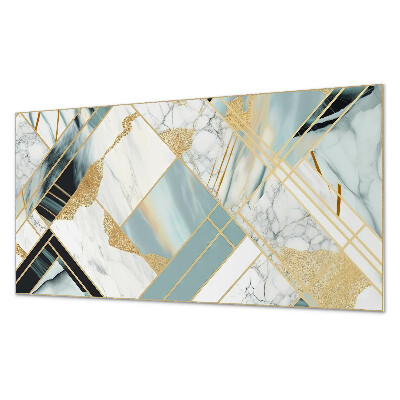 Panou decorativ pvc Forme geometrice din marmură