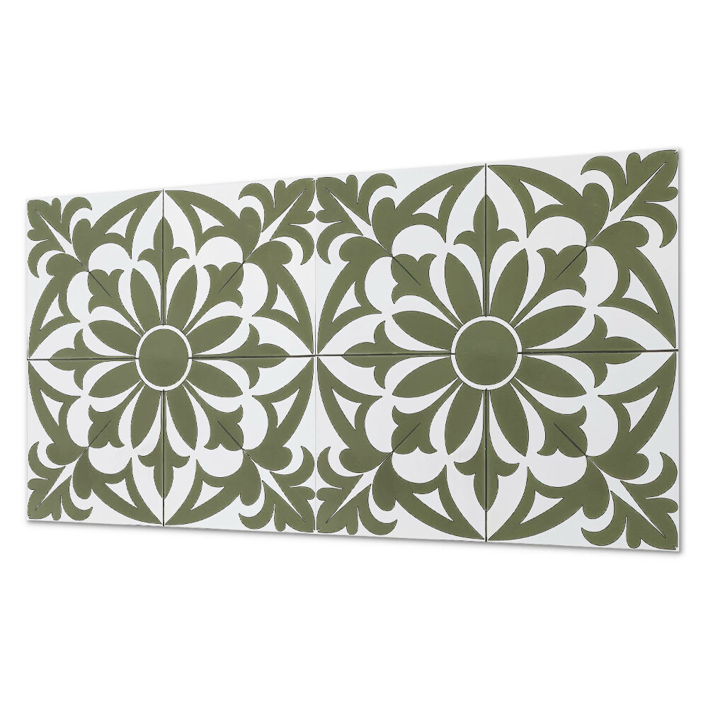 Panou de perete bucatarie Aranjament floral cu frunze