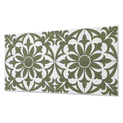 Panou de perete bucatarie Aranjament floral cu frunze