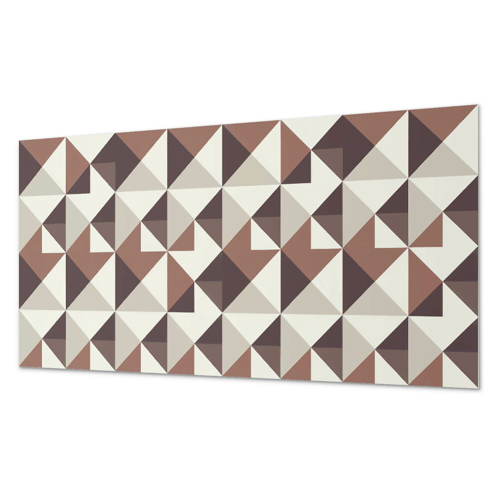 Panou decorativ pvc Triunghiuri abstracte în stil geometric