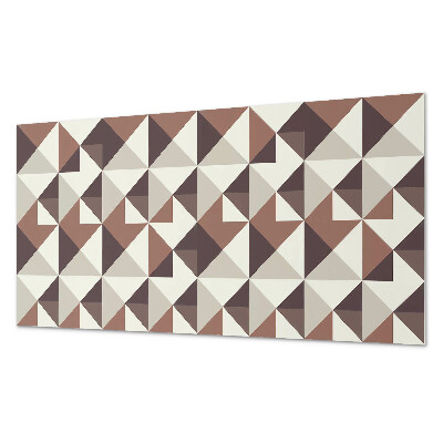 Panou decorativ pvc Triunghiuri abstracte în stil geometric