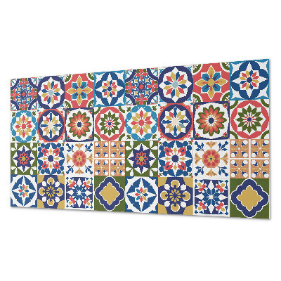 Panou perete Pătrate de mozaic în aranjamente atractive