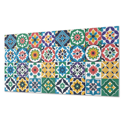 Panou perete Grile mozaicate în stil grafic